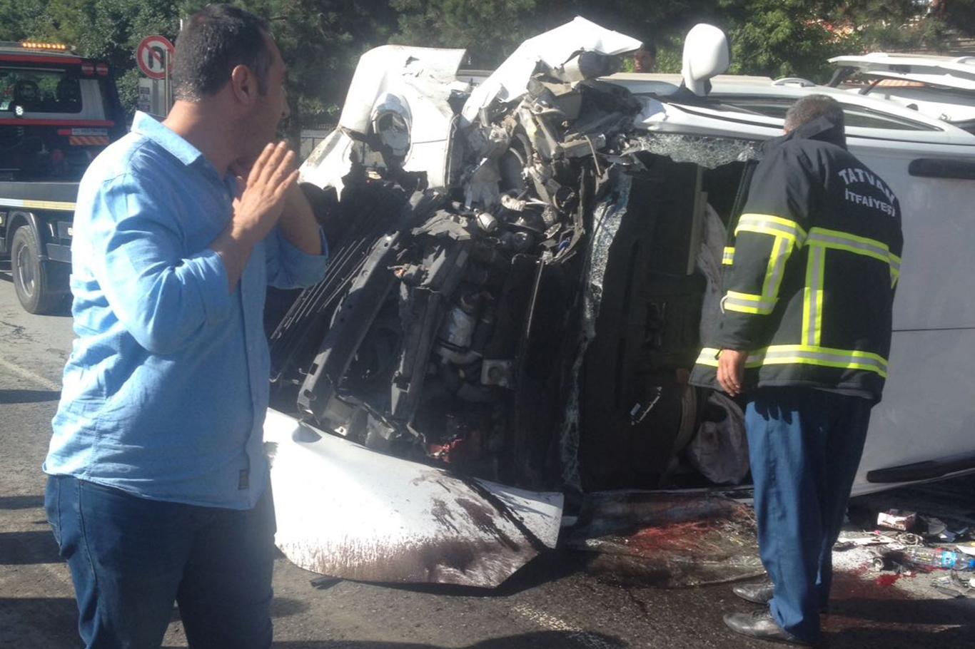 Bitlis'te kaza: 2'si ağır 8 yaralı 
